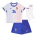 Camisa de time de futebol França Ibrahima Konate #24 Replicas 2º Equipamento Infantil Europeu 2024 Manga Curta (+ Calças curtas)